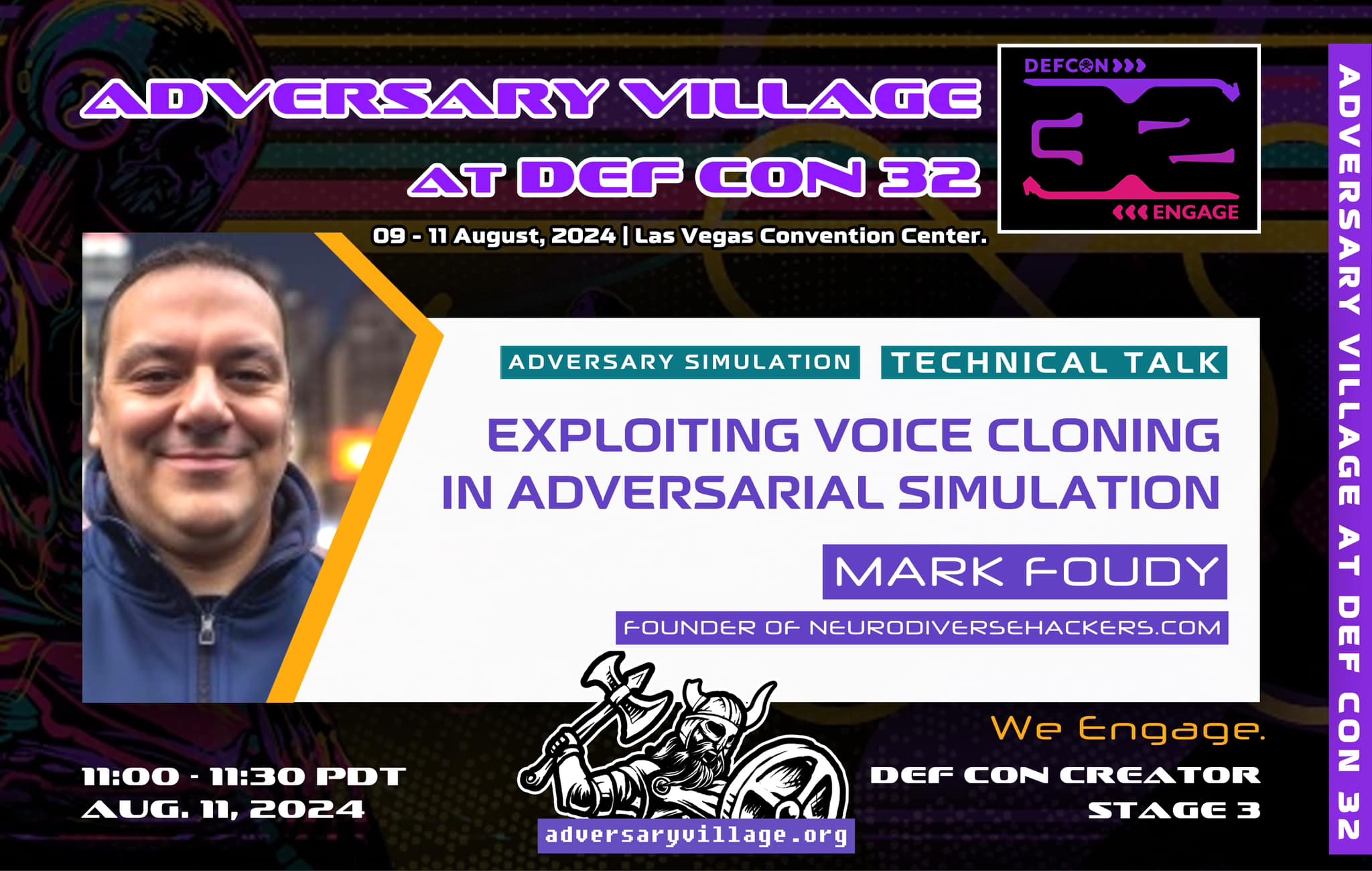 Mak Def Mark Foudy | Adversary Village at DEF CON 32